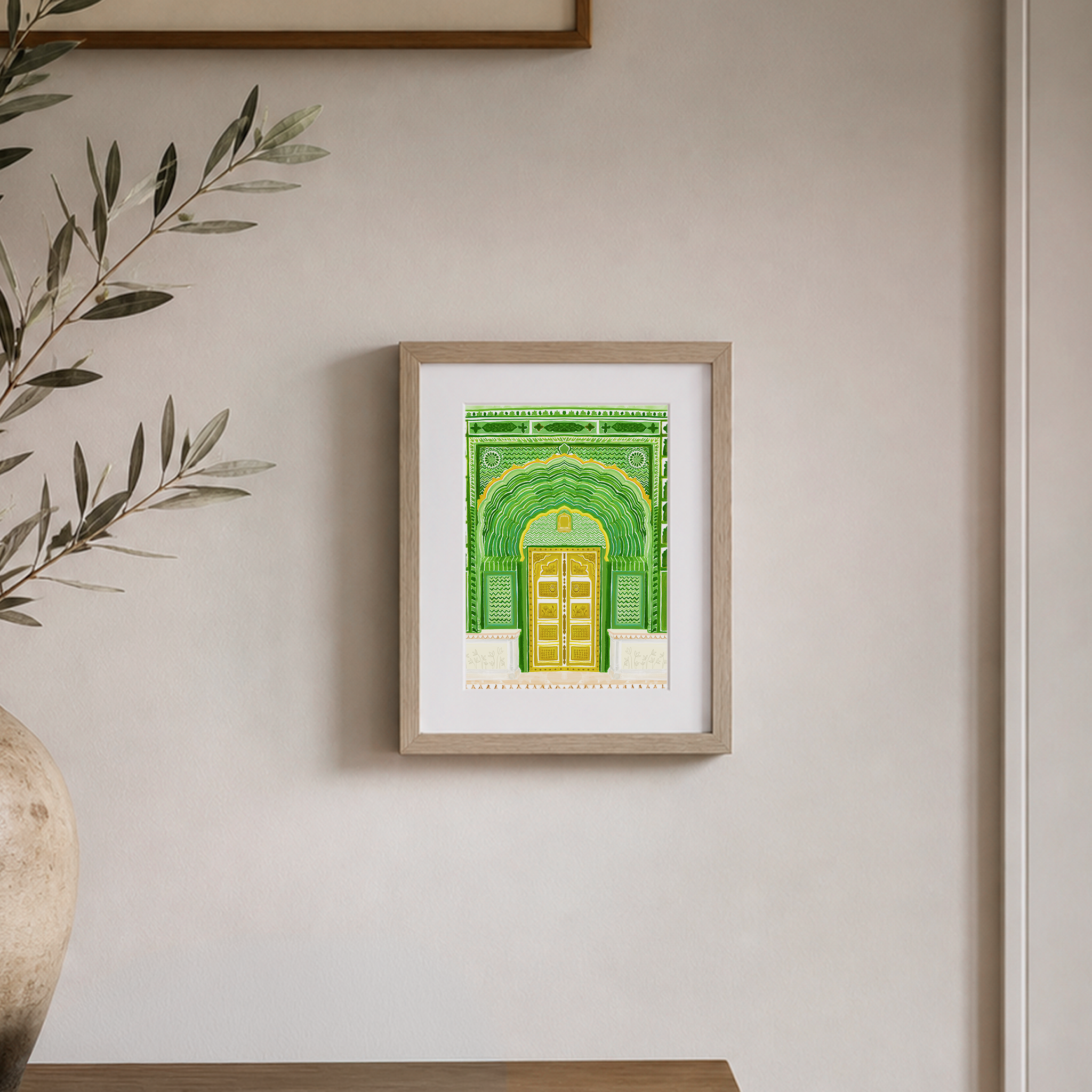 Green Gate Art Print