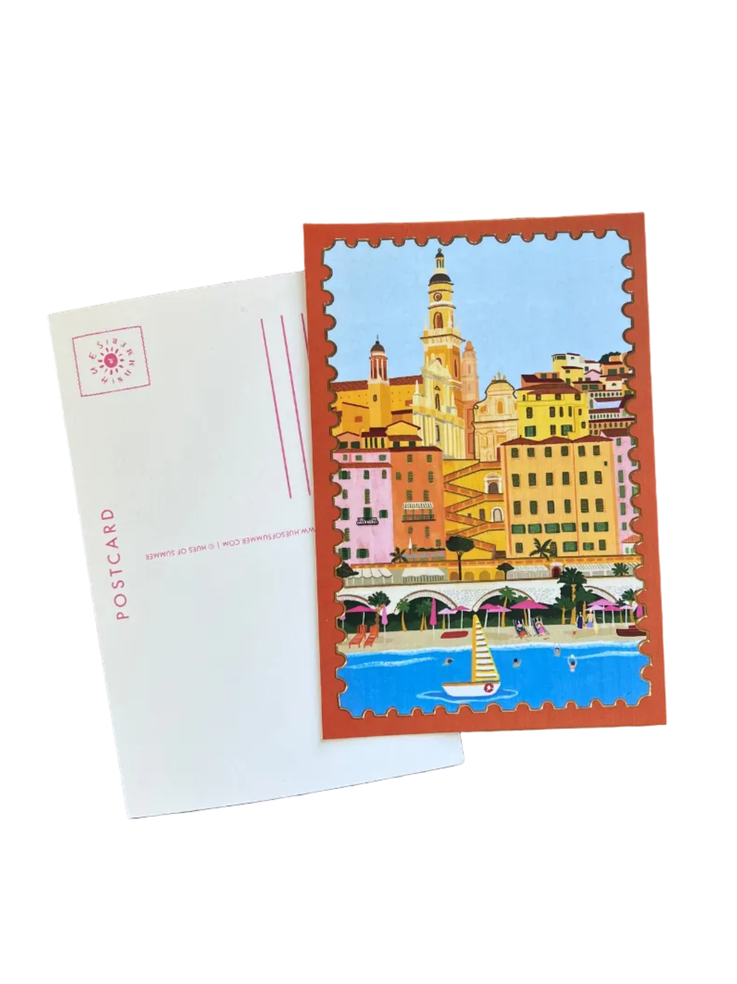 Postcard | Menton, France