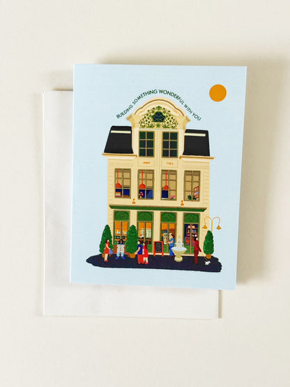 Greeting Card | Building Something Wonderful With You