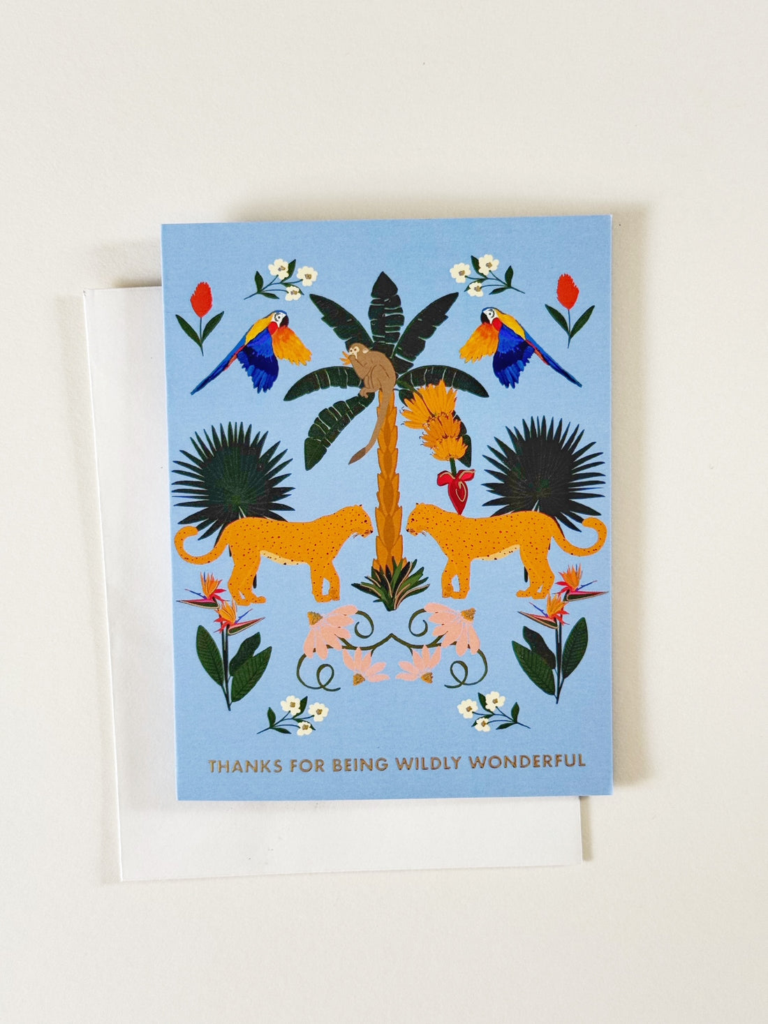Greeting Card | Thanks for being wildly wonderful