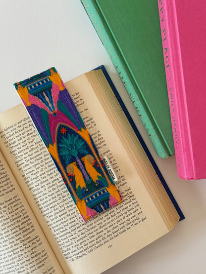 Mystic Jungle Bookmark – illustrated bookmark with original artwork | Hues of Summer