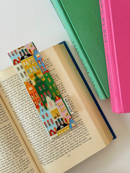 Amsterdam Bookmark – illustrated bookmark with original artwork | Hues of Summer