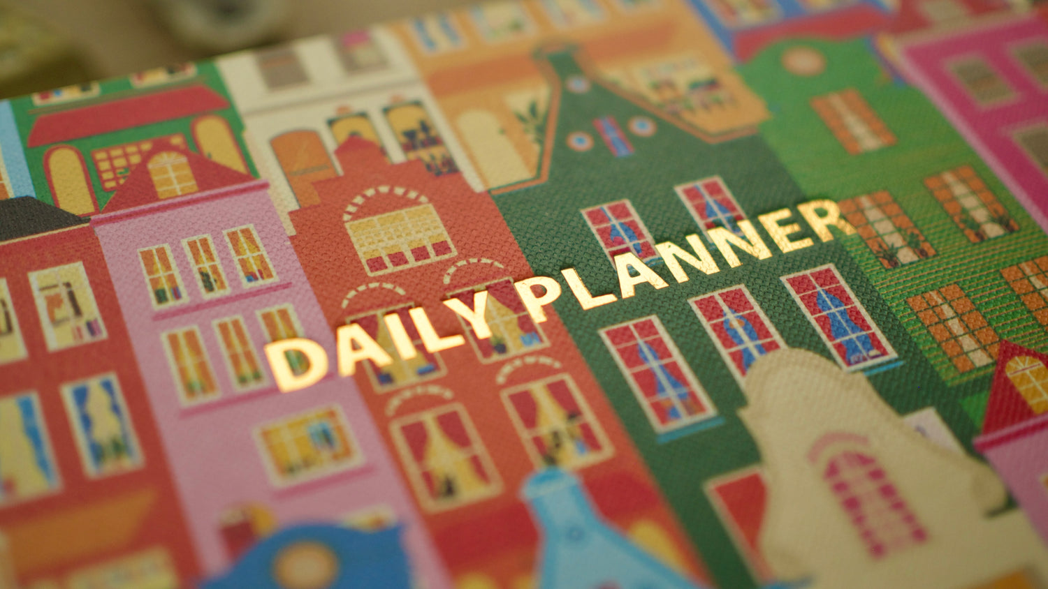Undated Daily Planner | Amsterdam