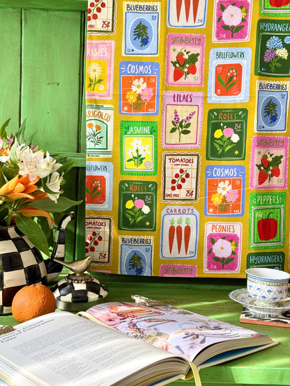 Seed Library Tea Towel