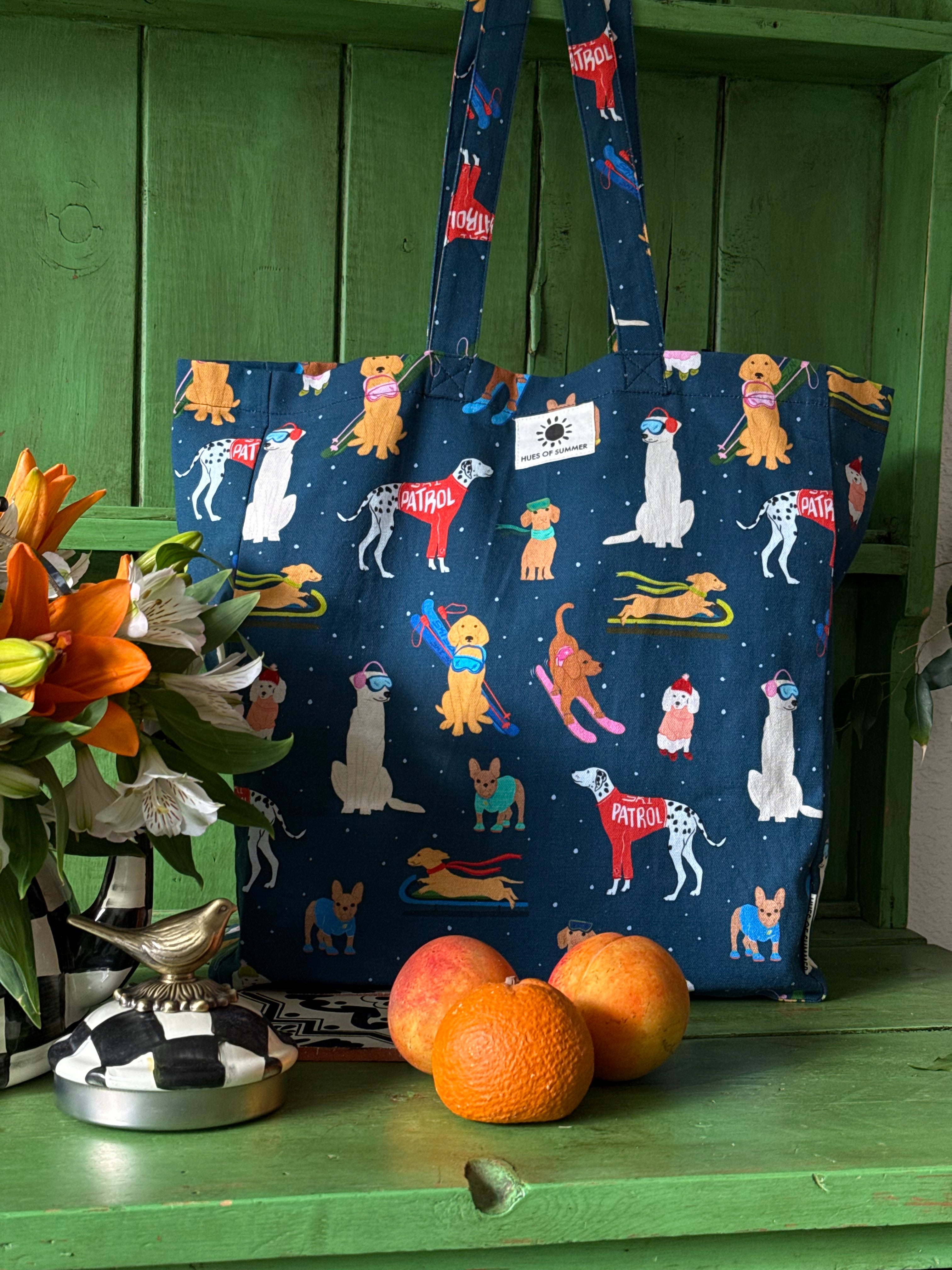 Tote Bag | Ski Dogs