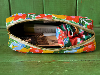 Cosmetic Pouch – Citrus Blooms