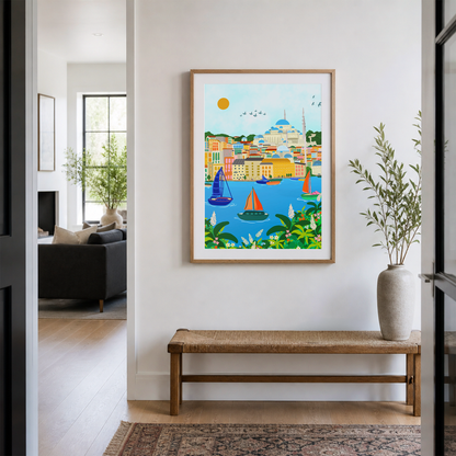 Istanbul Art Print