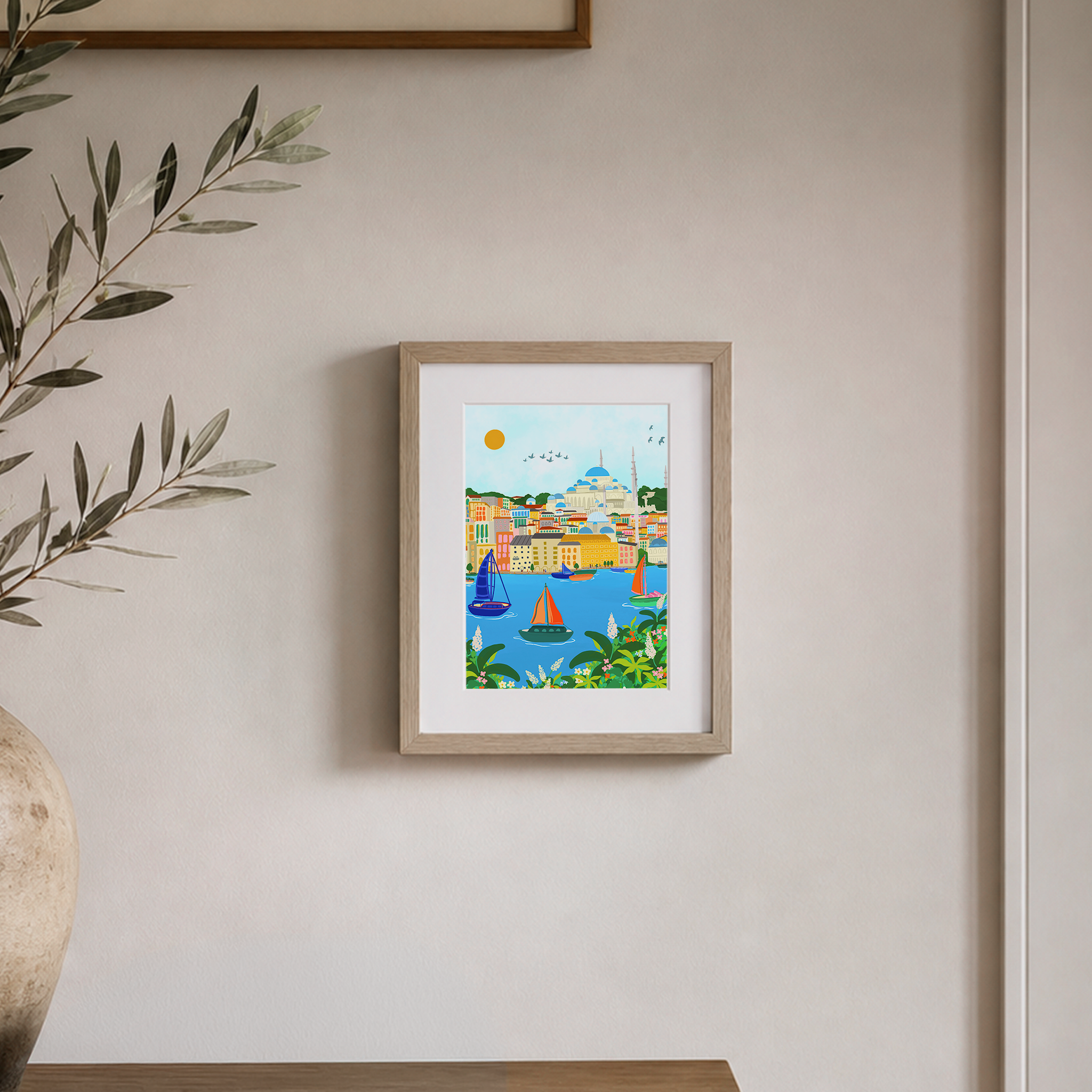 Istanbul Art Print