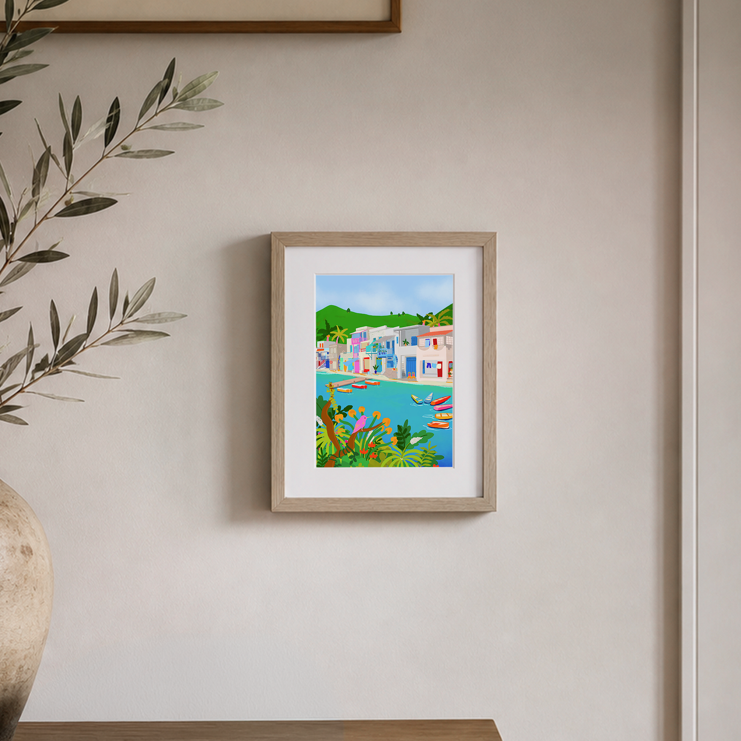 Klima Art Print