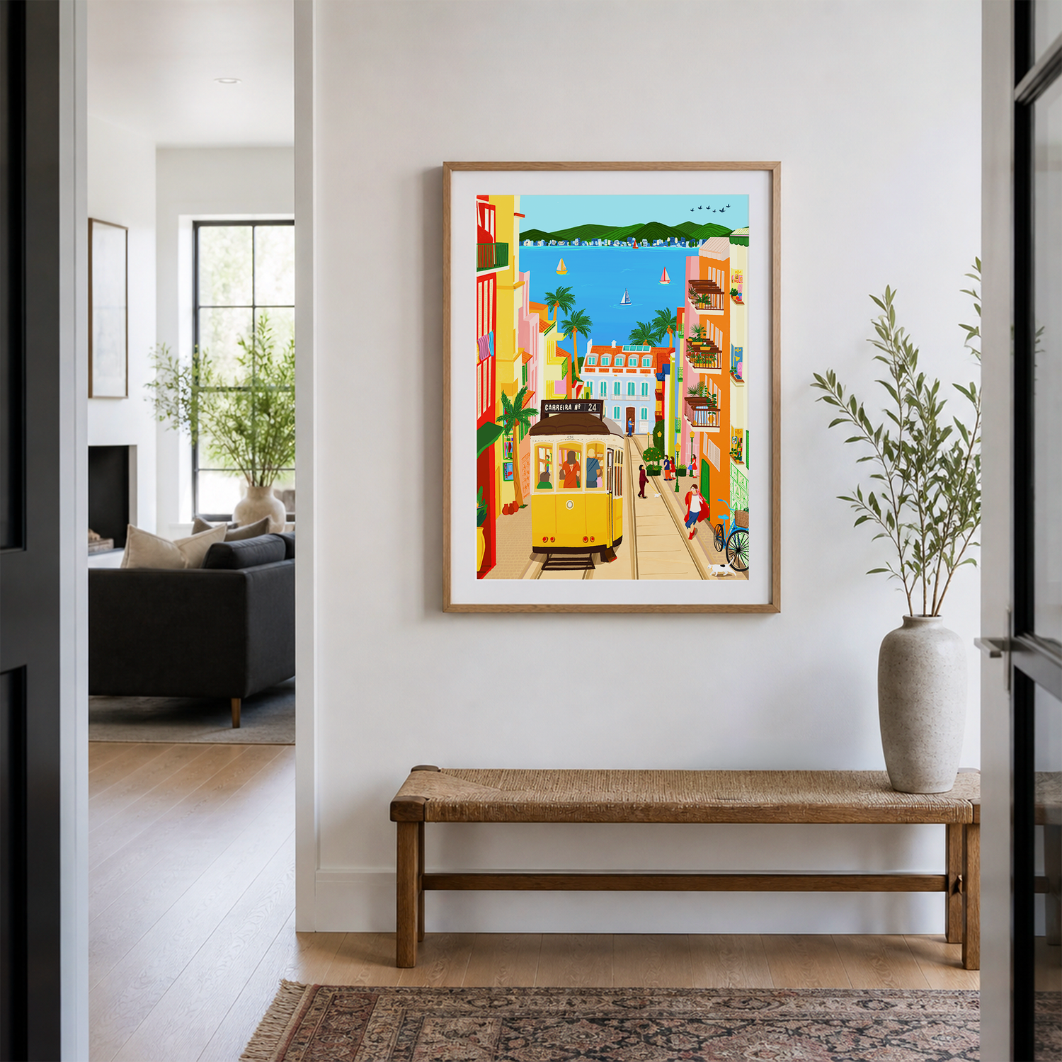 Lisbon Art Print