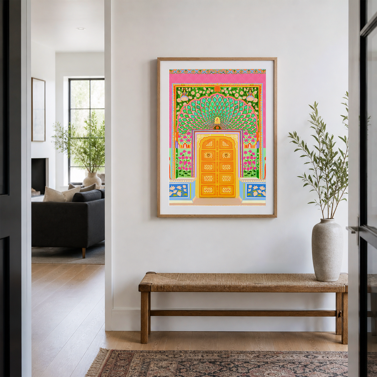 Lotus Gate Art Print