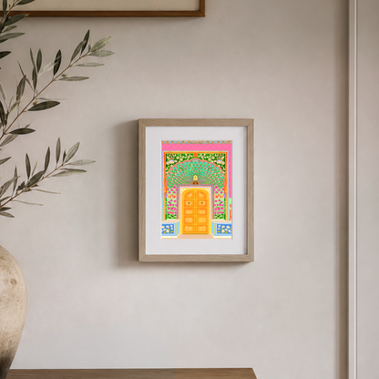 Lotus Gate Art Print