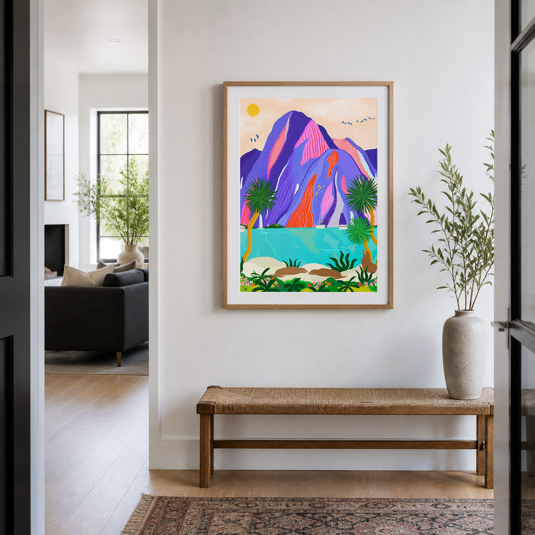 Milford Art Print