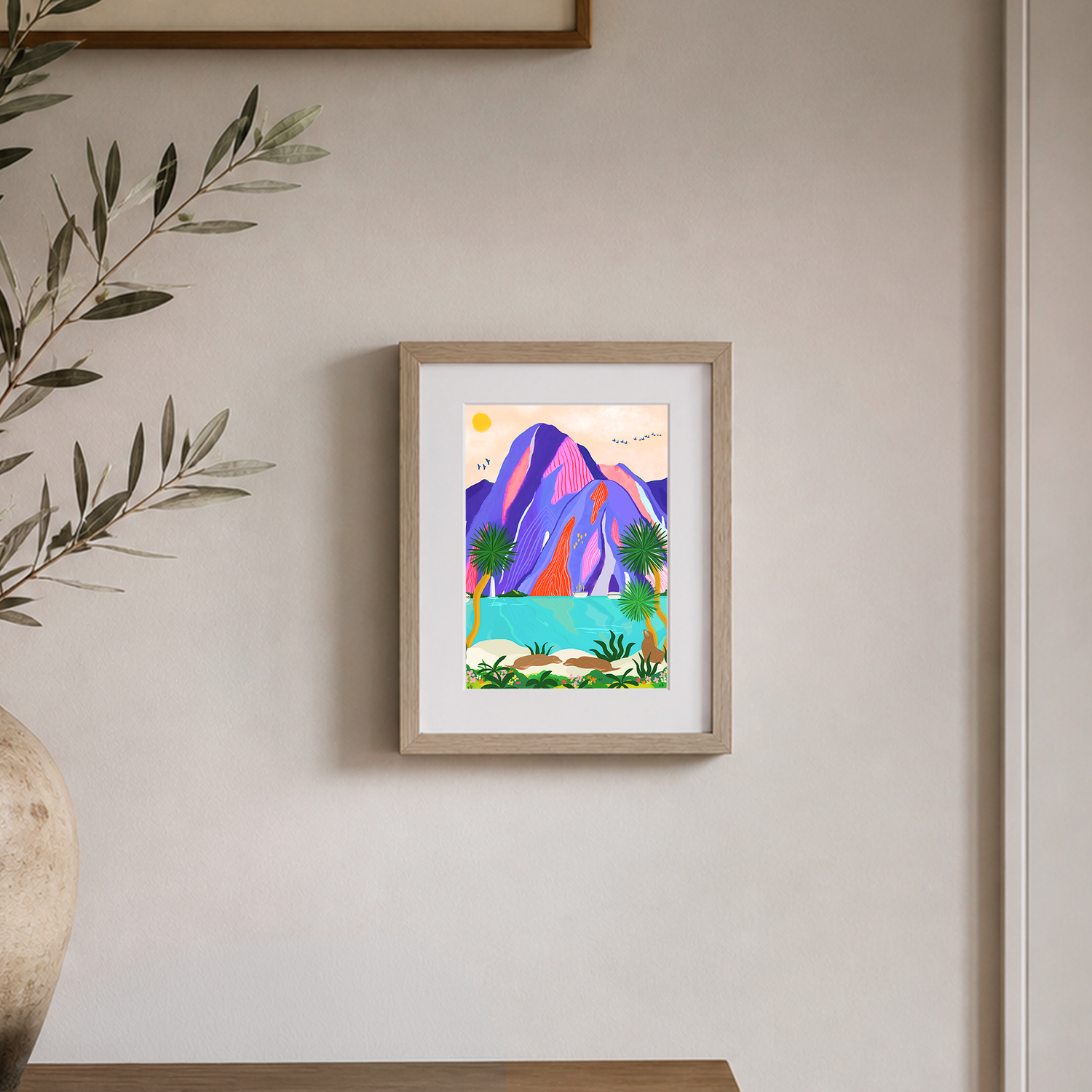 Milford Art Print