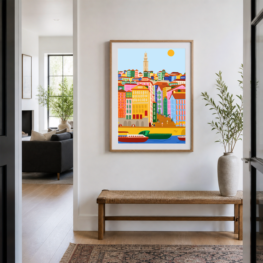 Porto Art Print
