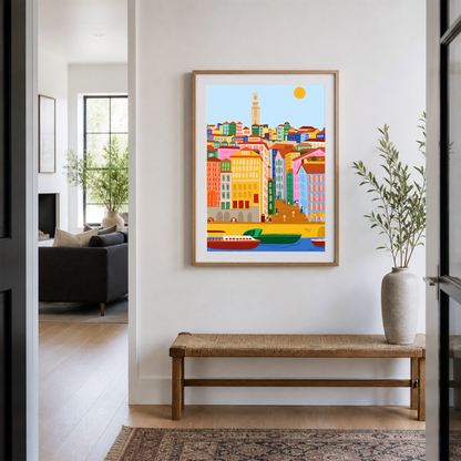 Porto Art Print