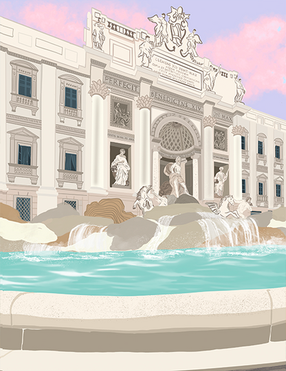 Trevi Art Print