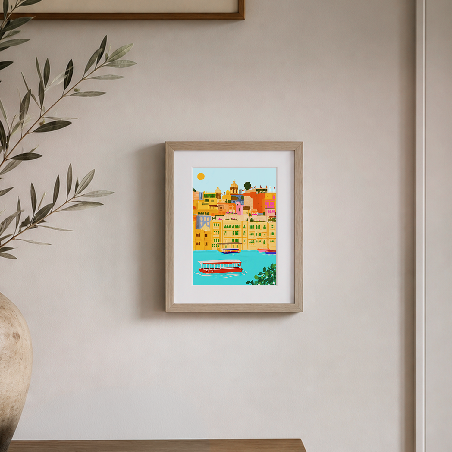 Udaipur Art Print