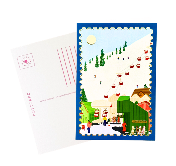 Postcard | Ski Town